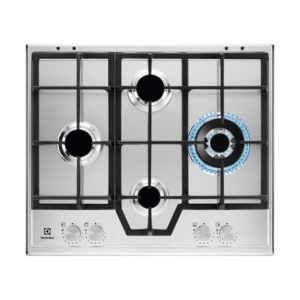 PIANO COTTURA a gas cm. 60 – inox ELECTROLUX KGS64562SX#CONSEGNA IN 3 SETTIMANE#