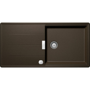 LAVELLO FRAGRANITE 1 vasca sopratop 100 x 50 con gocciolatoio reversibile – Bronze Marrone TIAD100LA87#CONSEGNA IN 3 SETTIMANE#