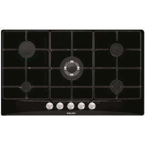 Glem GasPC 90CM 5F C/F NERO ACC.EL.8052745128381