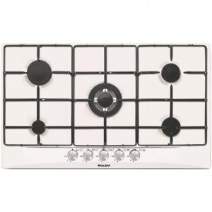 Glem GasPC 90CM 5F C/F BIANCO ACC.ELETT.8052745128374