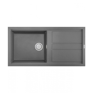 LAVELLO FRAGRANITE ELLECI LGB48048 CEMENTO#CONSEGNA IN 3 SETTIMANE#