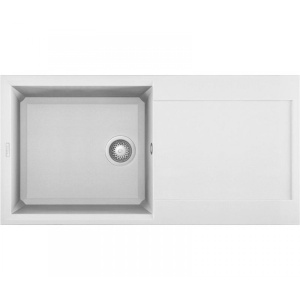 LAVELLO FRAGRANITE ELLECI LGY48068 BIANCO#CONSEGNA IN 3 SETTIMANE#