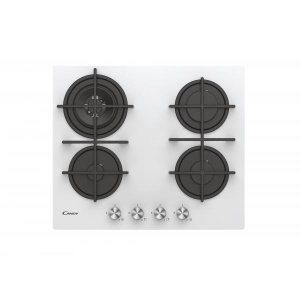 CandyPC 60CM 4F C/F BIANCO VETRO G/GHISA8059019002170