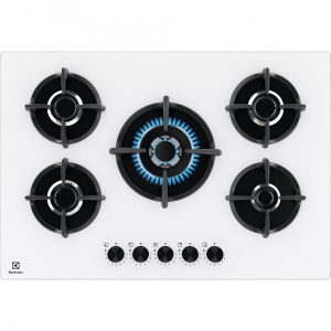 ElectroluxPC 75CM 5F C/F VETRO BIANCO G/GHISA7332543834105