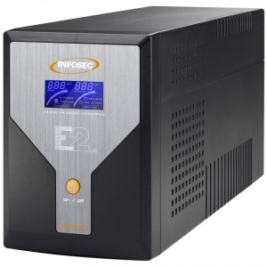 Infosec Gruppo di Continuit&agrave; UPS E2 2000VA LCD Line Interactive Onda Sinusoidale