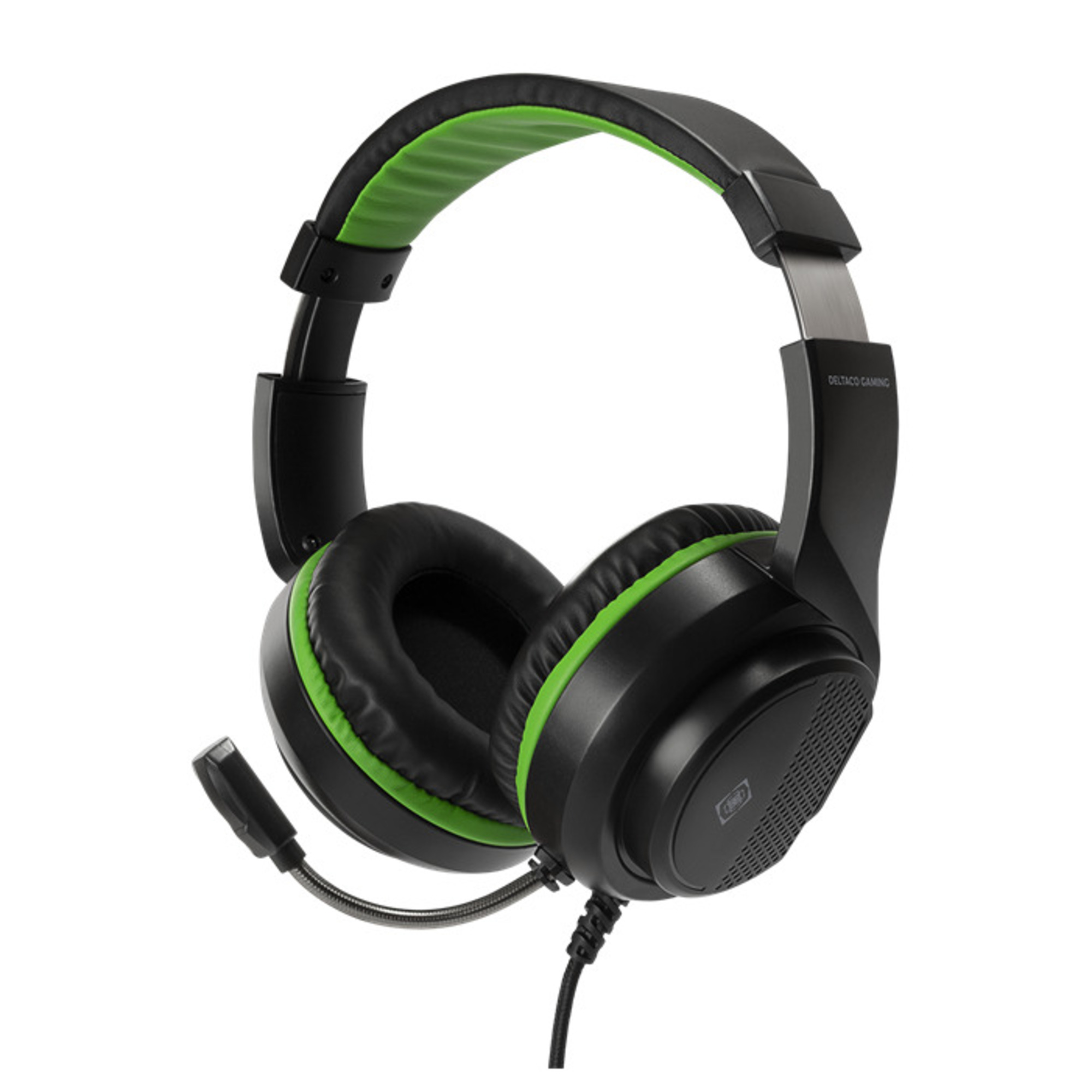 Deltaco Gaming - Cuffie da gioco stereo per XBOX serie S/X, altoparlanti stereo da 40 mm, microfono flessibile - nuovo