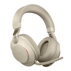 Jabra Evolve2 85, cuffie stereo UC con cavo e senza fili ad archetto Desktop USB Type-A Bluetooth Beige – nuovo