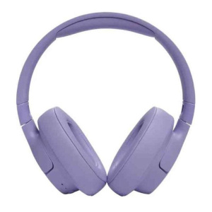 Jbl tune 720bt cuffie over-ear bluetooth wireless pieghevoli e leggere microfono e comandi su padiglione con voice aware jbl pure bass connessione multipoint fino a 76 ore di autonomia viola
