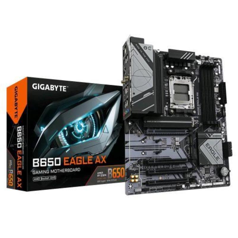 Gigabyte b650 eagle ax scheda madre amd b650 presa di corrente am5 atx