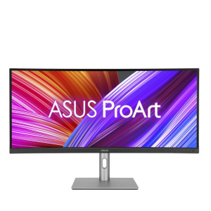 Asus proart display pa34vcnv monitor professionale curvo da 34â?  pollici, ips, 21:9 3440 x 1440, curvatura 3800r, 100%srgb, colori ?e 2, calman, docking usb-c pd 96w, rj45, ecosostenibile, nero