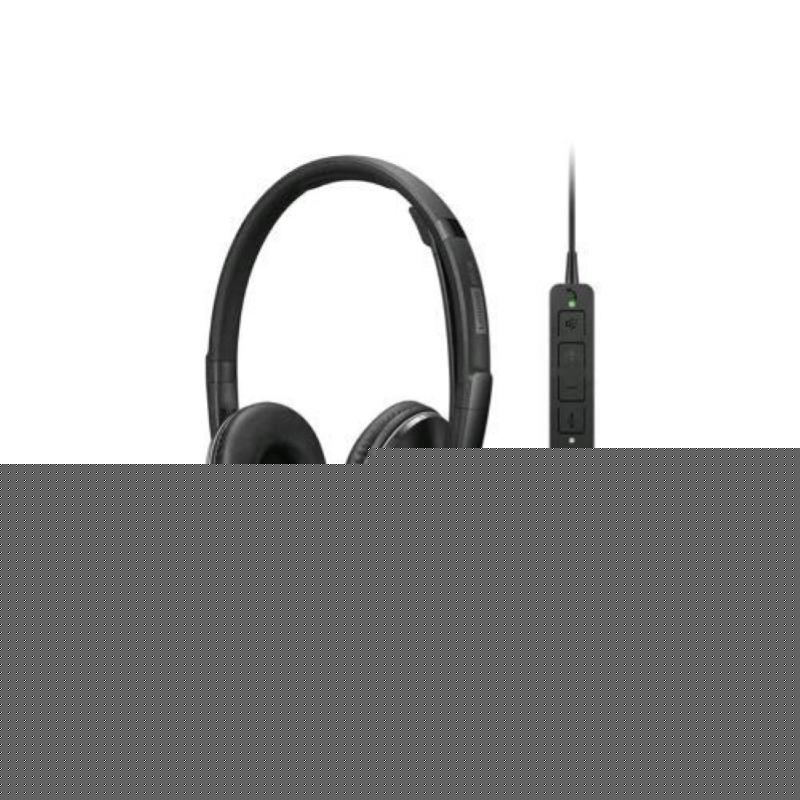 Lenovo gen 2 cuffie con microfono over ear cablato usb-c nero certificato per i team microsoft