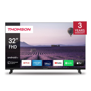 Thomson 32fa2s13 tv led 32“ smart tv android dvb-t2-s2 fhd ci 3xhdmi 2xusb telecomando retro illuminato vesa