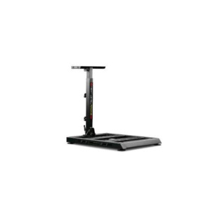 Next level racing supporto per volante e pedaliera per simulazione realistica di guida regolabile in acciaio nero