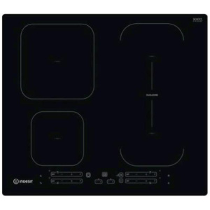 Indesit ib 65b60 ne piano cottura a induzione 4 zone in ceramica nero