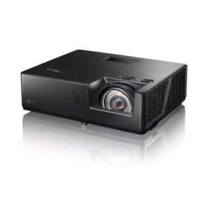 Optoma zk608tst videoproiettore laser duracore dlp 4k uhd hdr hlg a focale ultra corta ip6x contrasto 300.000:1 – 6.000 lume nero