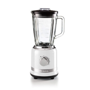 Ariete moderna frullatore elettrico 1000w 4 velocita` funzione pulse capacita` 1.5 lt lame in acciaio bianco