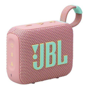 Jbl go 4 speaker bluetooth portatile altoparlante wireless con design compatto waterproof e resistenza alla polvere ip67 fino a 7 h di autonomia usb compatibile con app jbl portable rosa