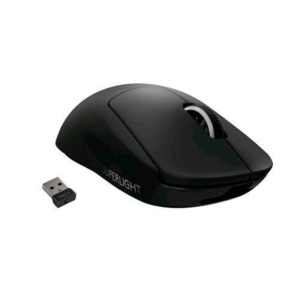 Logitech g pro x superlight mouse gaming wireless sensore hero 25k 25.600 dpi ultraleggero 5 pulsanti programmabili nero