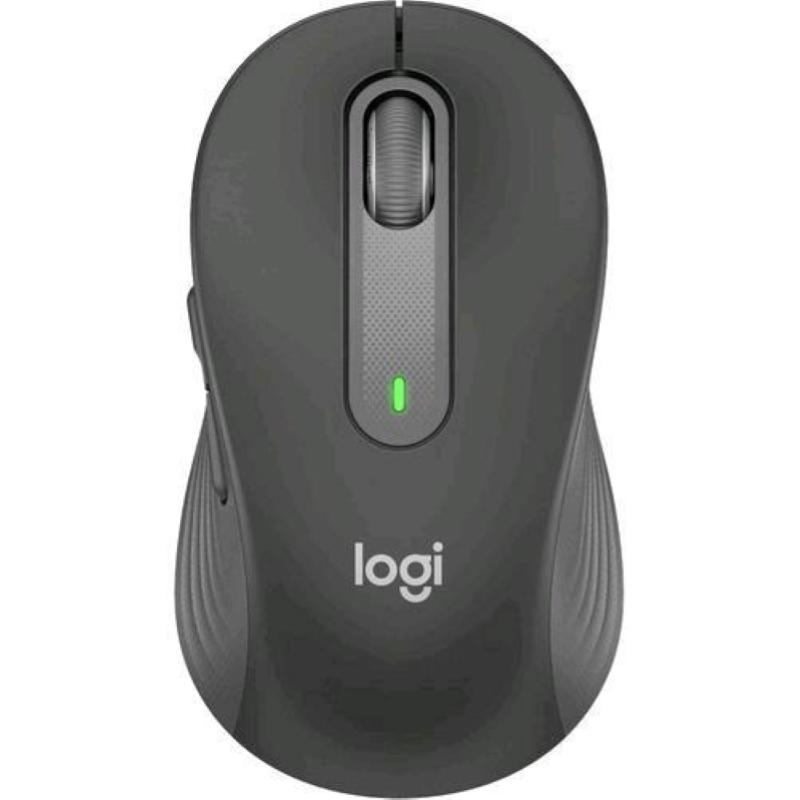 Logitech signature m650 m mouse wireless 5 pulsanti programmabili 2000 dpi medium grafite
