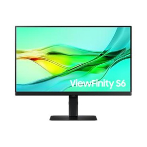 Samsung monitor pc viewfinity s60ud da 24“ 100hz pannello ips qhd (2560 x 1440) 5ms 3000:1 auto source switch kvm switch daisy chain usb-c (90w) hdmi (2.0) display port (1.4) usb (3.0