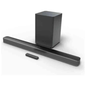 Jbl bar 2.1 deep bass mk2 soundbar a 2.1 canali per tv e subwoofer wireless altoparlante con telecomando 300 watt nero