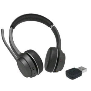 Conceptronic polona04ba cuffie con cavo e senza cavo a padiglione musica e chiamate usb tipo-c bluetooth nero