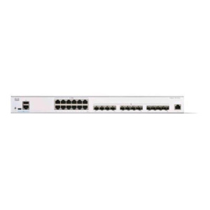 Cisco catalyst 1300-24xts switch gestito l3 – 12 x 10 gigabit ethernet + 12 x 10 gigabit sfp+ montabile su rack