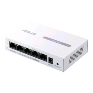 Asus ebp15 switch di rete gestito 5 porte lan rj-45 10/100/1000 mbps supporto poe white