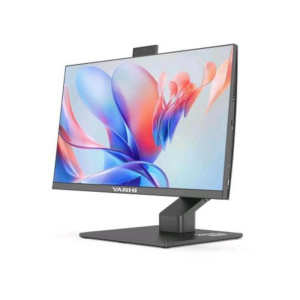 Yashi ay24900 zenith all in one 24 touch screen i5-12450h ram 8gb-ssd 512gb-intel uhd graphics-altoparlanti web cam 5mpx wi-fi 6-lan win 11 prof nero