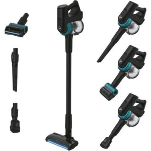 Hoover hf410p 011 scopa elettrica ricaricabile senza sacchetto spazzola antigroviglio con luci led mini turbo spazzole con accessori