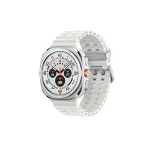 Samsung l705 galaxy watch7 ultra ai 4g lte smartwatch amoled 1.5 47mm cassa in titanio sirena di emergenza 4g lte bluetooth 5.3 europa white