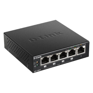 D-link dgs-1005p – desktop switch 5 porte gigabit poe+
