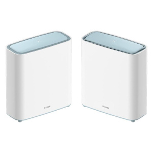 D-link m32-2 eagle pro ai ax3200 sistema mesh con ottimizzatore wi-fi 6 dual band del traffico con ai parental control ai porte gigabit mu-mimo 1024 qam ofdma wpa3 (2 dispositivi)