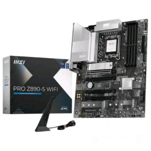 Msi pro z890-s wi-fi 7 intel z890 atx – 4 x ddr5 3 x m.2 – 4 x sata iii soket1851 hdmi/displayport
