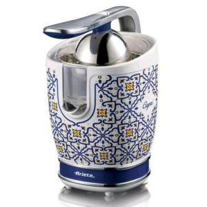 Ariete capri edition spremiagrumi elettrico 85w corpo in metallo con leva 2 coni beccuccio salvagoccia