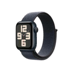 Apple watch se gps 40mm cassa alluminio mezzanotte cinturino sport loop inchiostro