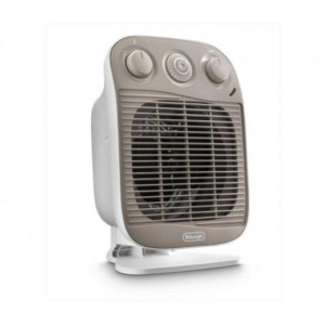 Delonghi hfs50d22 vertical edge termoventilatore verticale potenza 2200 w timer bianco-beige