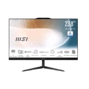Msi modern am242tp 1m-1246it all in one 23.8 touch screen intel core 5 120u ram 16gb-ssd 512gb nvme-iris xe graphics-wi-fi giabit lan win 11 prof