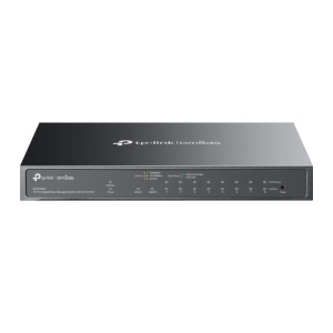 Tp-link omada es210gmp switch di rete gestito gigabit ethernet (10-100-1000) supporto power over ethernet (poe) nero