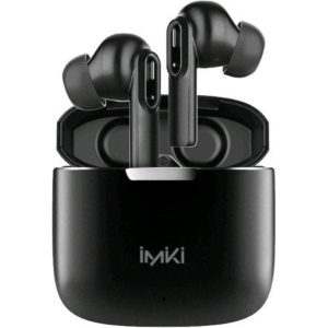 Imiki buds pro mt2 cuffie in-ear true wireless auricolari bluetooth senza fili con microfono integrato impermeabili ipx4 fino a 14 ore di autonomia custodia di ricarica in metallo nero