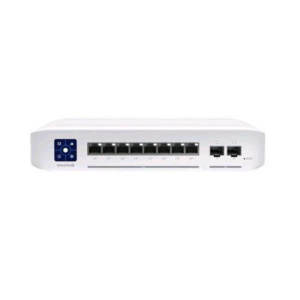 Ubiquiti unifi switch di rete 8 porte poe gestito l3 acciaio inox enterprise ethernet