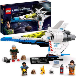 Lego disney lightyear navicella spaziale con 3 minifigure e accessori