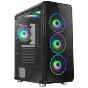 Case tc-game 13 rgb atx gaming nero