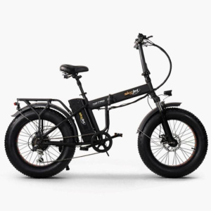 Bici elettrica con pedalata assistita fat bike skyjet 20 nitro – 250w – nero
