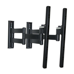 Bravo lcd 4 – staffa a muro a 3 snodi per tv 32/55 – max 25 kg – vesa 600×400