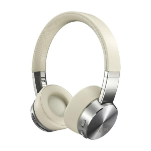 Lenovo yoga anc headphone cuffie bluetooth con microfono cancellazione attiva del rumore bianco