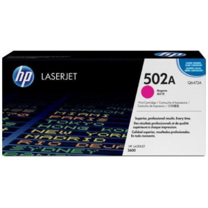 Hp 502a toner magenta per clj 3600 4.000pg garanzia italia (q6473a)