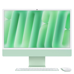 Apple aio imac 24m4 10 cpu/gpu 10c.verde 24gb/512gb ssd. 4.5k verde