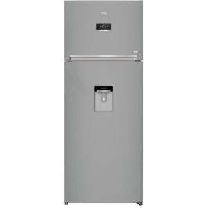 Beko frigo doppia porta no frost 455lt e 70cm silver rdne455e40dsn