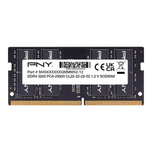 Ddr4 16gb 3200 mhz so-dimm pny cl22